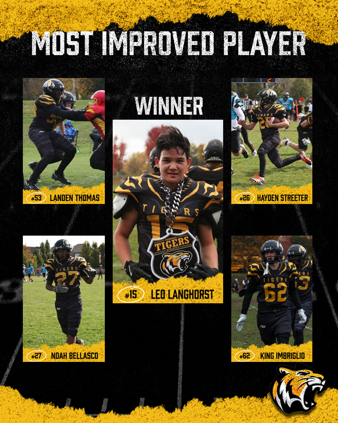Leo Langhorst, Most Improved Player