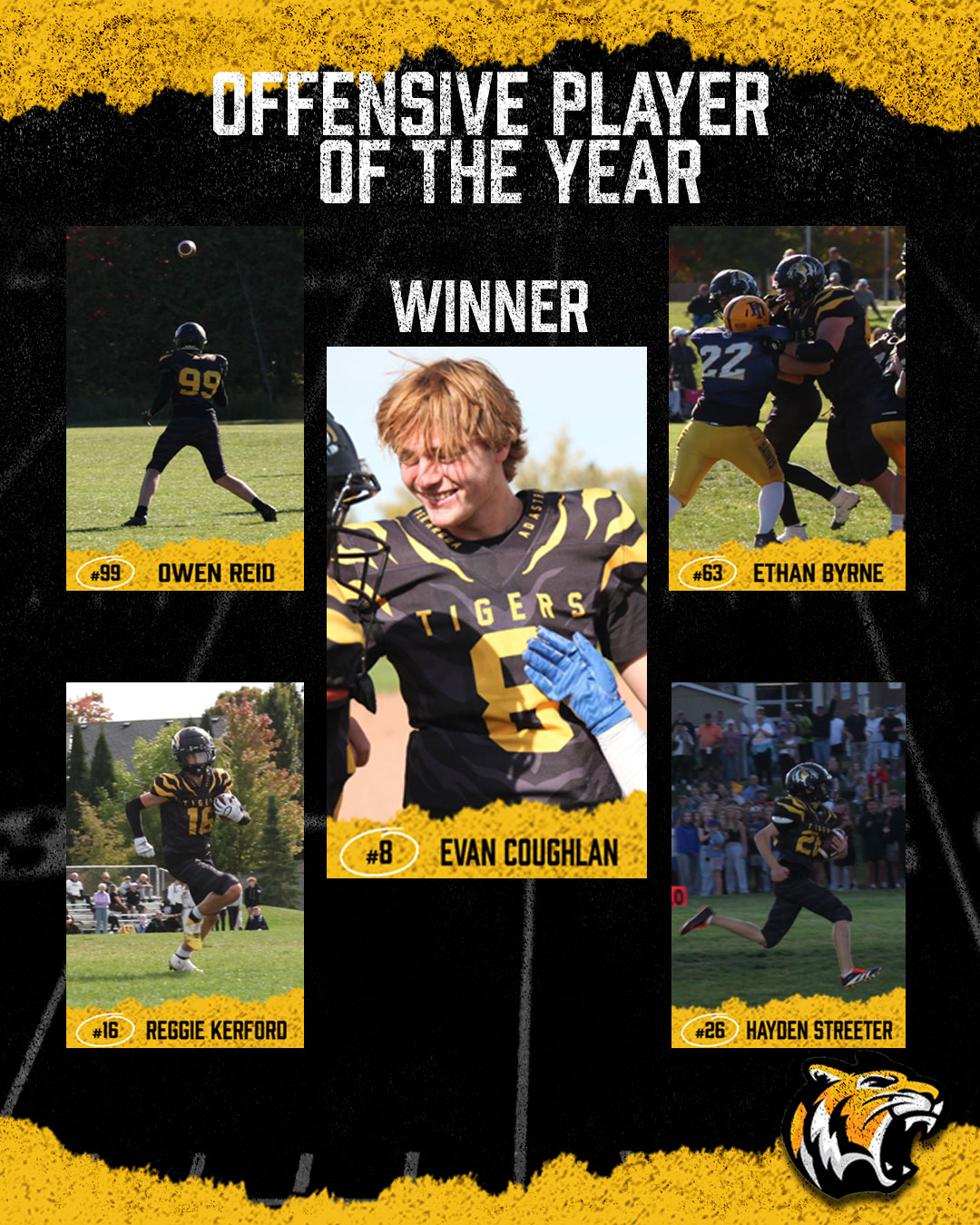 Evan Coughlan, Offensive Player of the Year