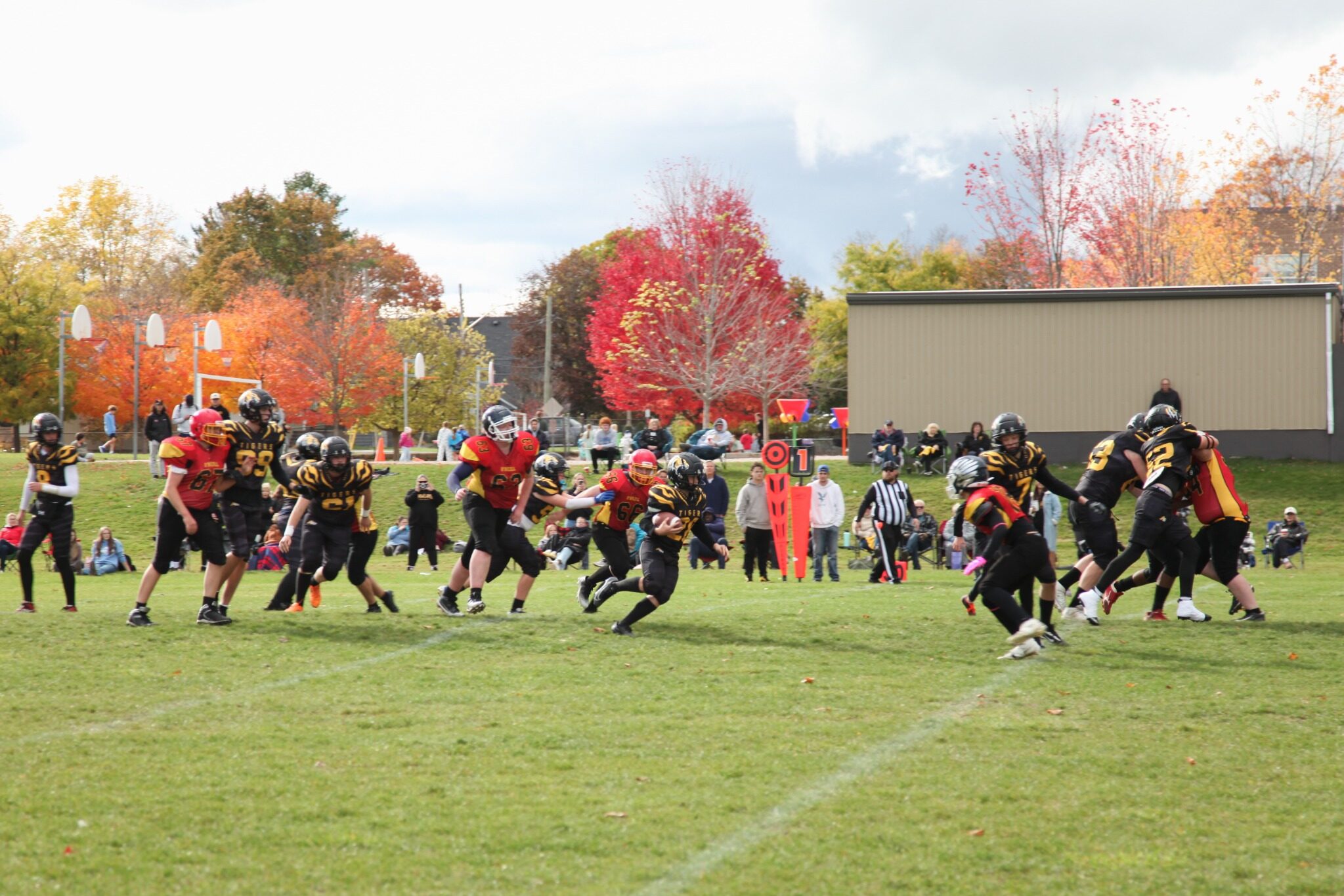 Uxbridge breaks into the open field